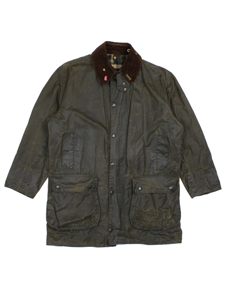 Barbour Border Wachsjacke (Größe L)