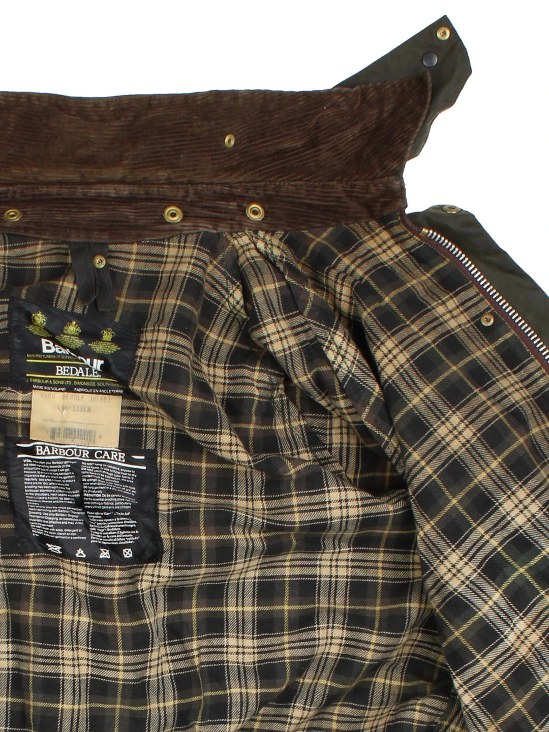 Barbour Beadle Wachsjacke (Größe L)