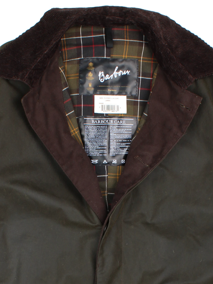 Barbour Classic 3/4-Mantel (Größe L)