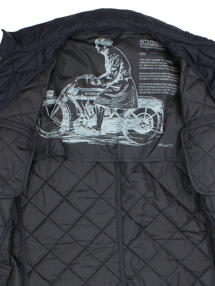 Barbour International Steppjacke (Größe M)