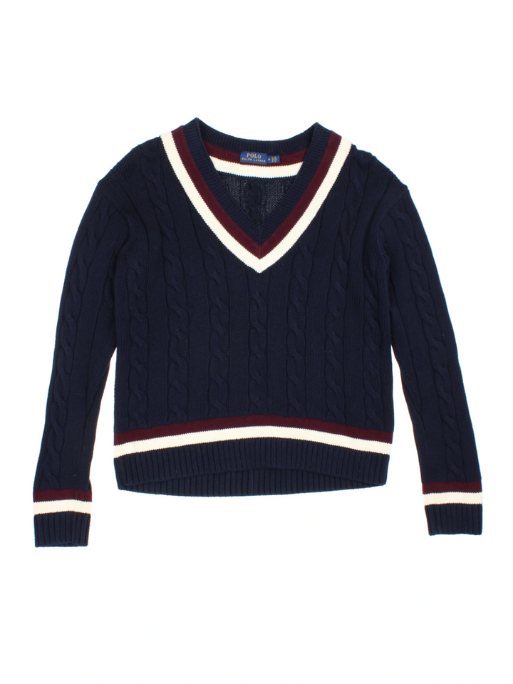 Ralph Lauren Pullover mit V-Ausschnitt (Größe M)