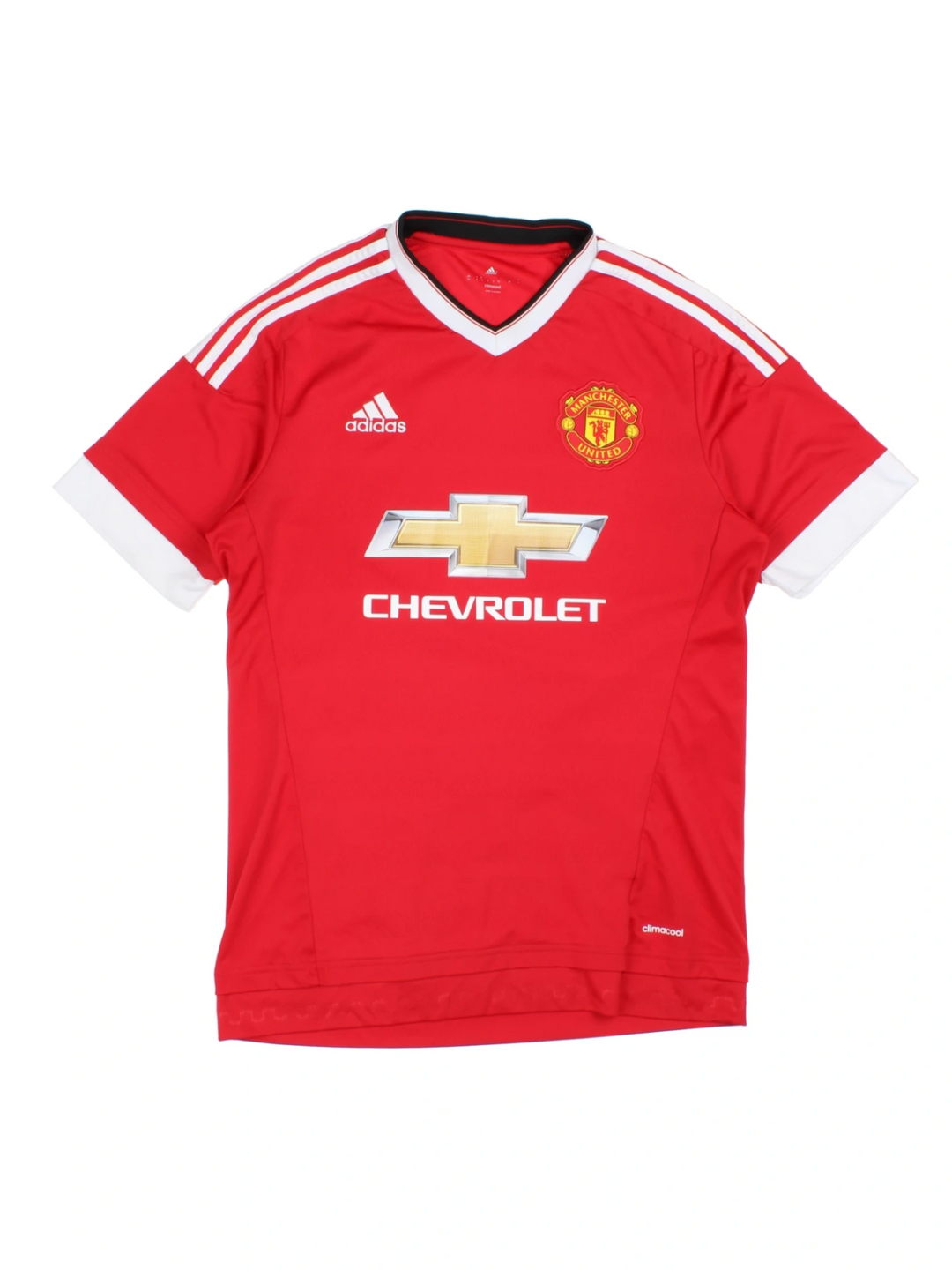 15-16 Adidas Manchester United Home Football Shirt (Size S) - VintageFolk