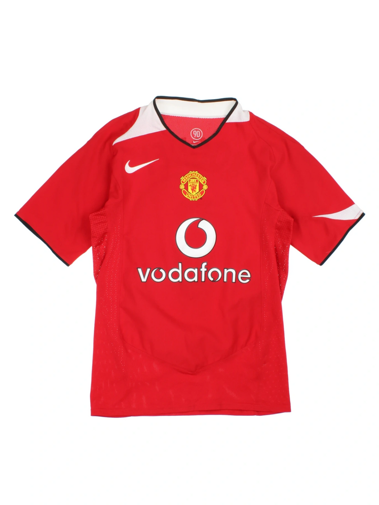 NIKE マンチェスター　Vodafone ユニフォーム　 半袖　古着 04-06 Nike Manchester United Home Football Shirt (Size S