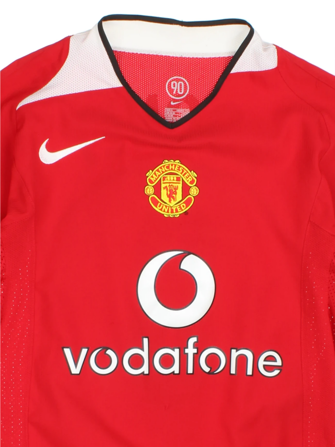 04-06 Nike Manchester United Home Football Shirt (Size S)