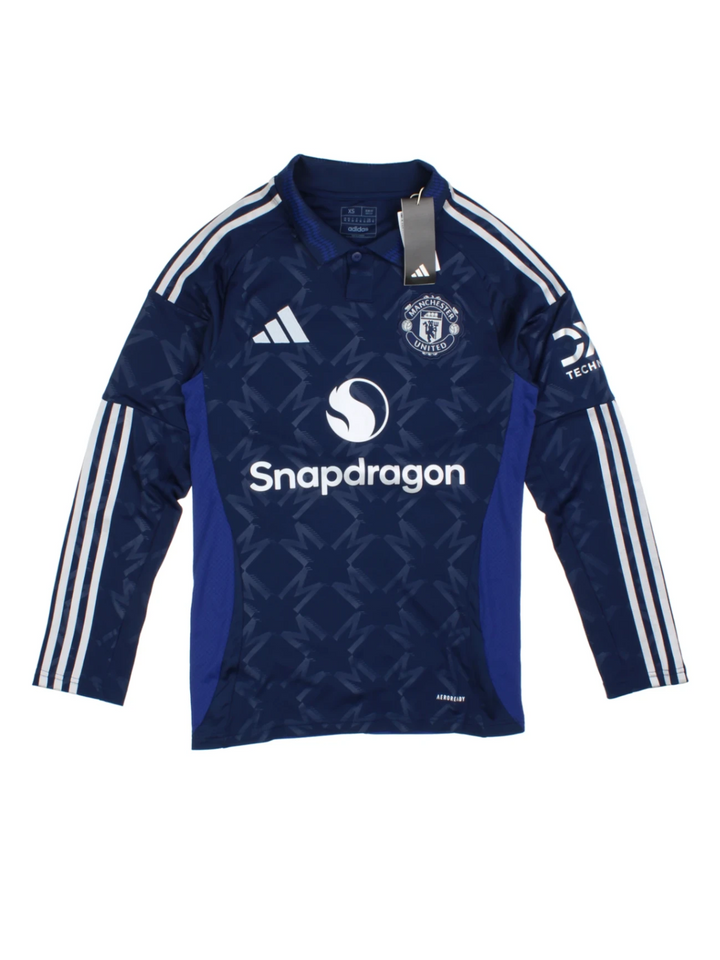 24-25 Adidas Manchester United Away Football Shirt (Size XS) - VintageFolk