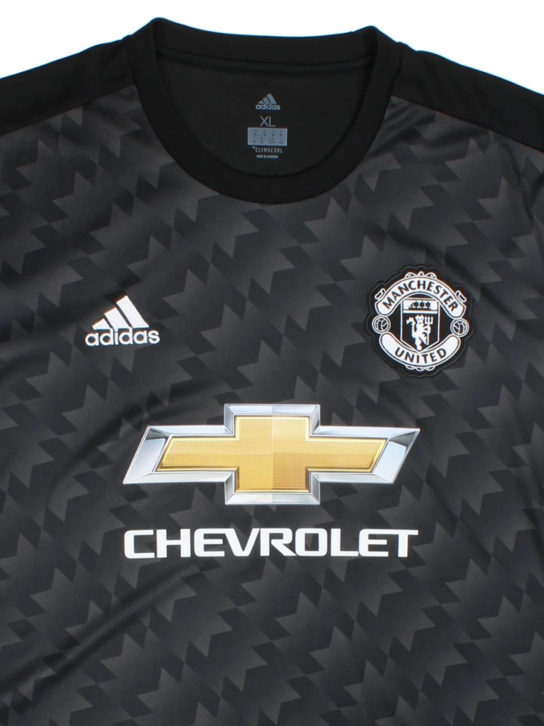 17-18 Adidas Manchester United F.C. Away Football Shirt (Size XL) - VintageFolk