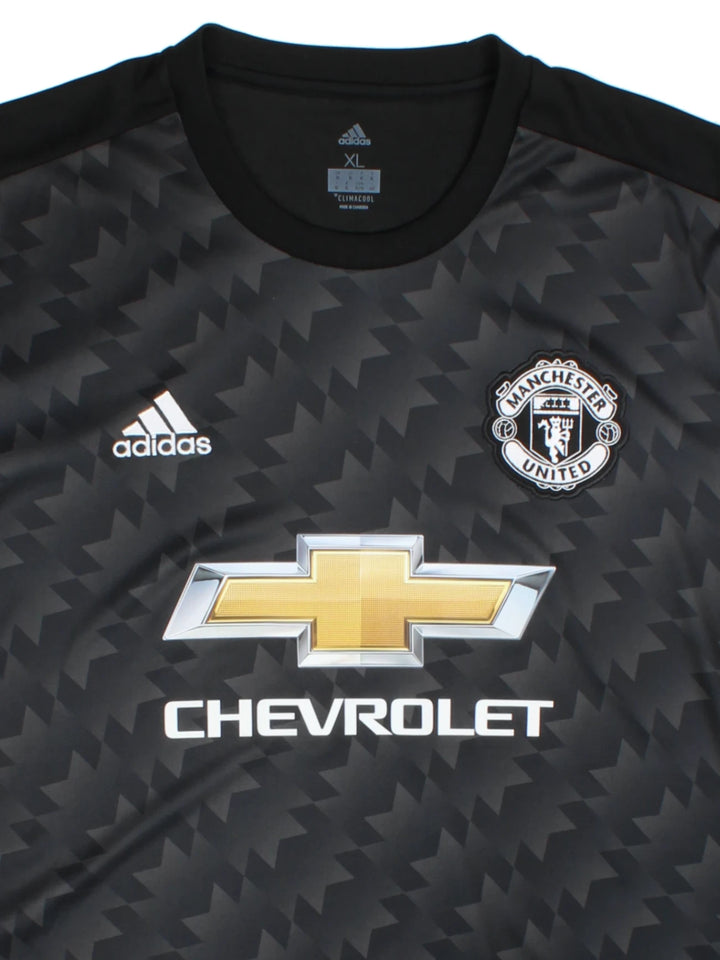 17-18 Adidas Manchester United F.C. Away Football Shirt (Size XL) - VintageFolk