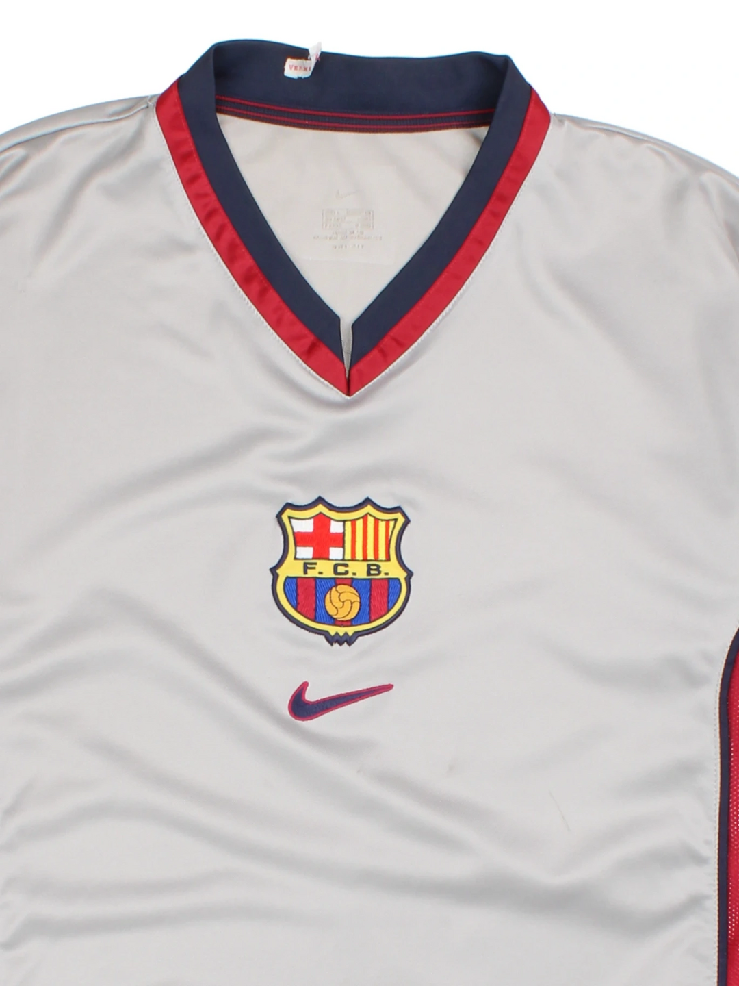 98-01 Nike FC Barcelona Away Football Shirt (Size L)