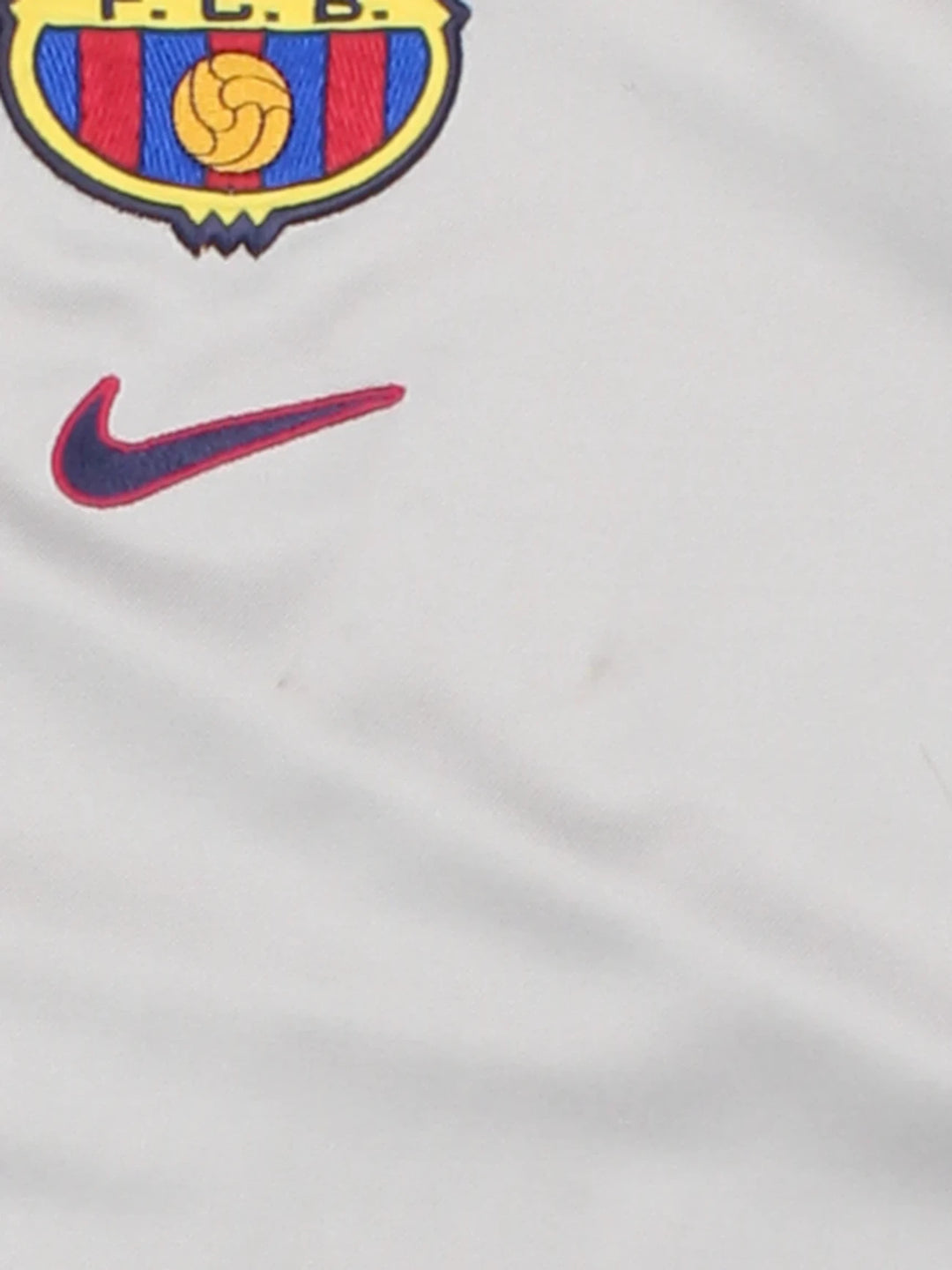 98-01 Nike FC Barcelona Away Football Shirt (Size L)