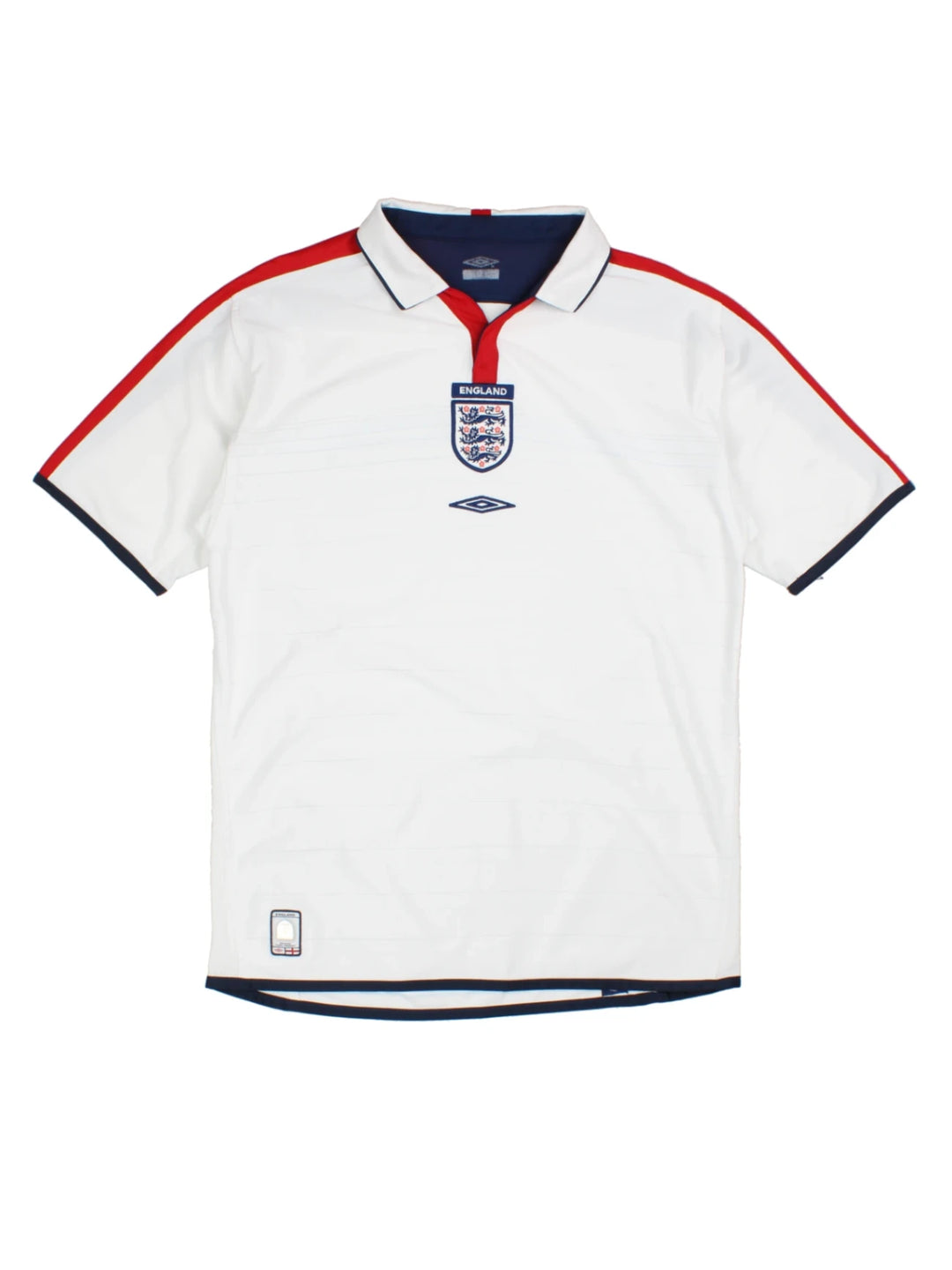 03-05 Umbro England Home Football Shirt (Size M) - VintageFolk