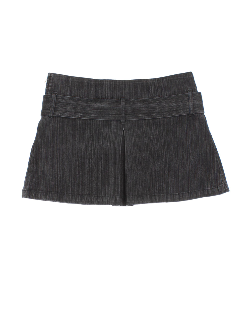 Y2K Pleated Mini Skirt (Size XL) - VintageFolk