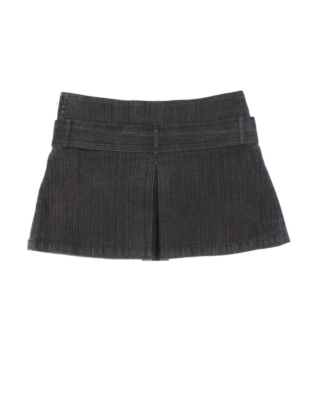 Y2K Pleated Mini Skirt (Size XL) - VintageFolk