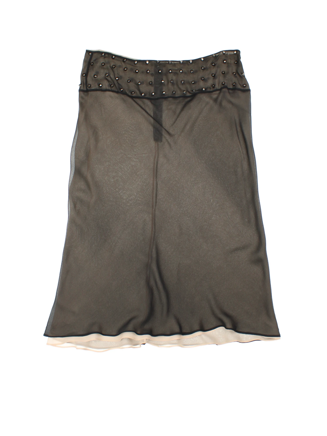 90's Studded Midi Skirt (Size M) - VintageFolk