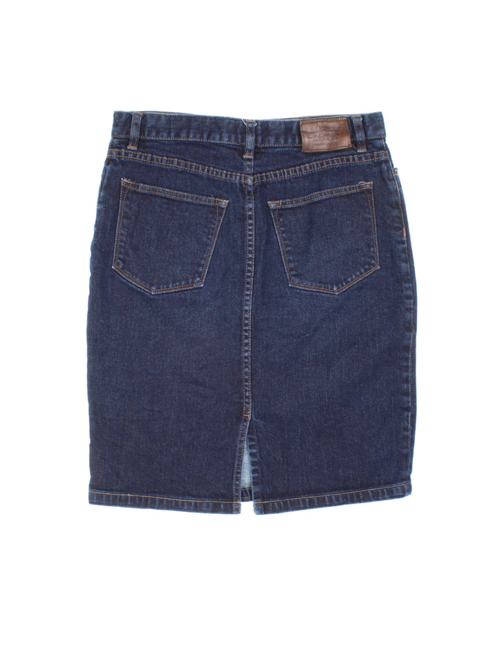 Ralph Lauren Denim Midi Skirts (Size M) - VintageFolk