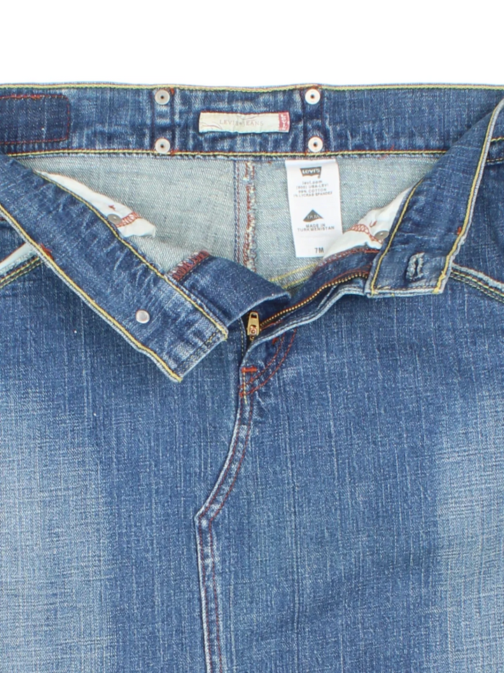 Levi Strauss Denim Midi Skirts (Size L) - VintageFolk