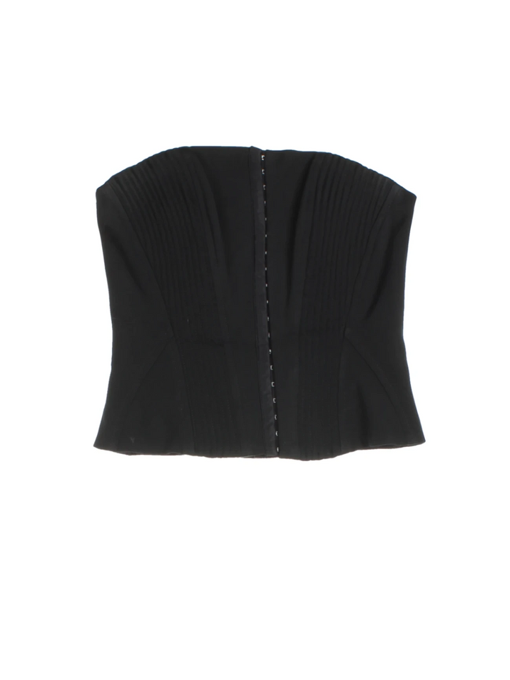 Y2K Karen Millen Corset (Size XXS) - VintageFolk
