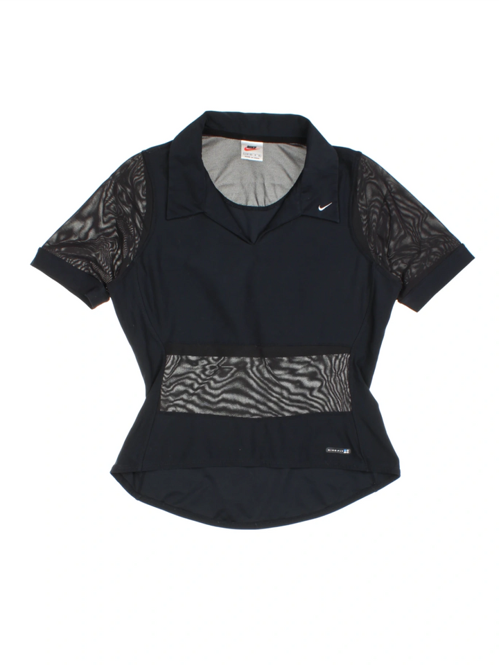 90'S Nike Mesh Tech Top (Size S) - VintageFolk
