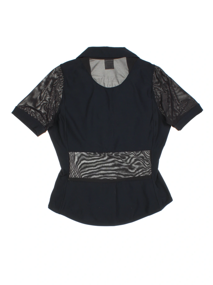 90'S Nike Mesh Tech Top (Size S) - VintageFolk