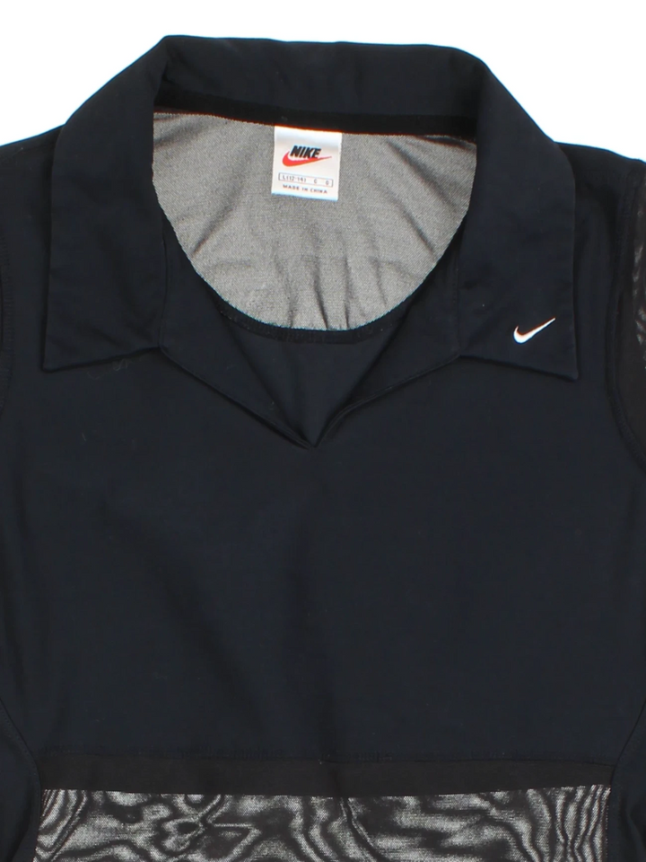 90'S Nike Mesh Tech Top (Size S) - VintageFolk