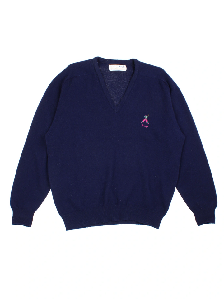 80's Pringle Golf Jumper (Size L) - VintageFolk