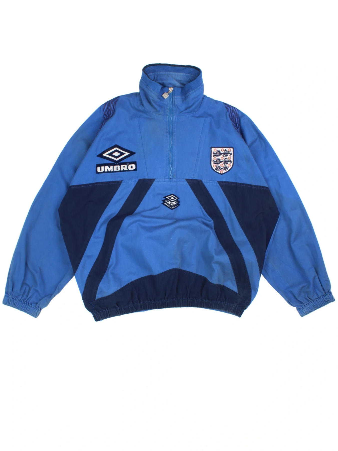 98-99 Umbro England World Cup Tracksuit Top (Size XXL) 98-99 Umbro England World Cup Tracksuit Top (Size XXL)