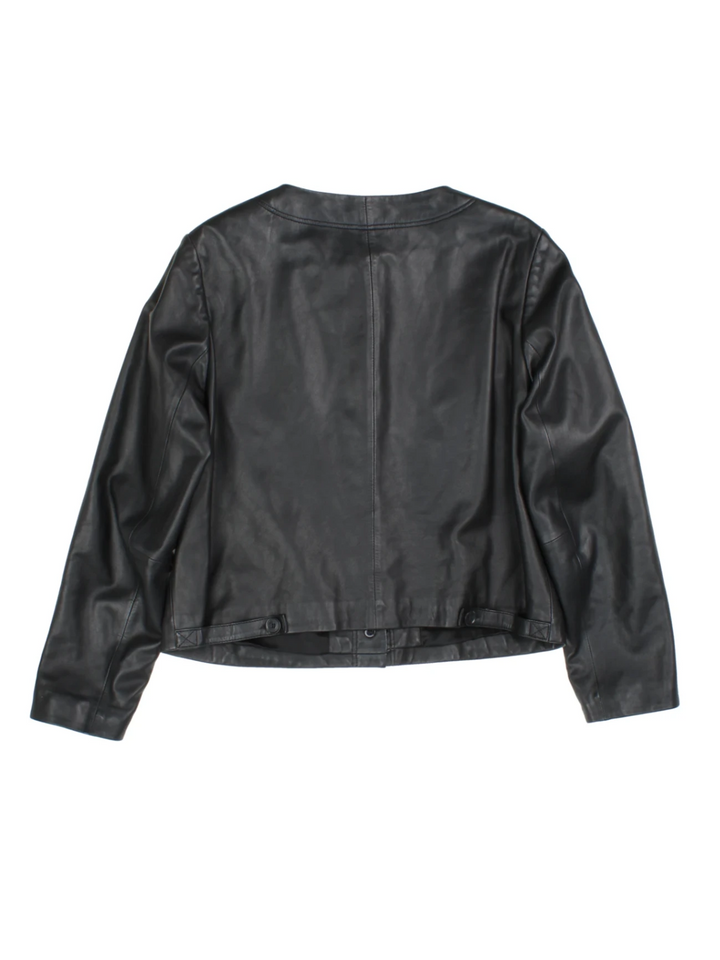 90's Hobbs Leather Jacket (Size M) - VintageFolk