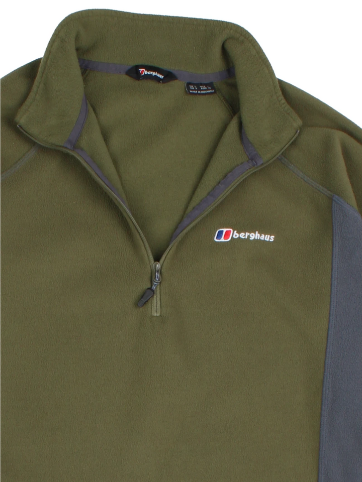 Berghaus Hartsop 1/4 Zip Fleece (Size S) - VintageFolk