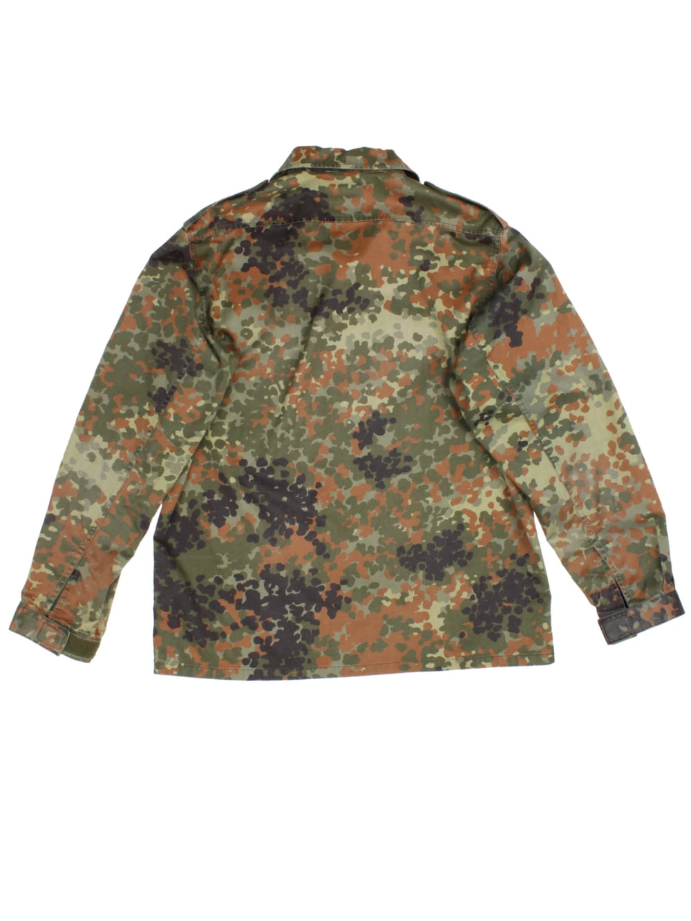 German Army Bundeswehr Flecktarn Camouflage Jacket (Size L) - VintageFolk