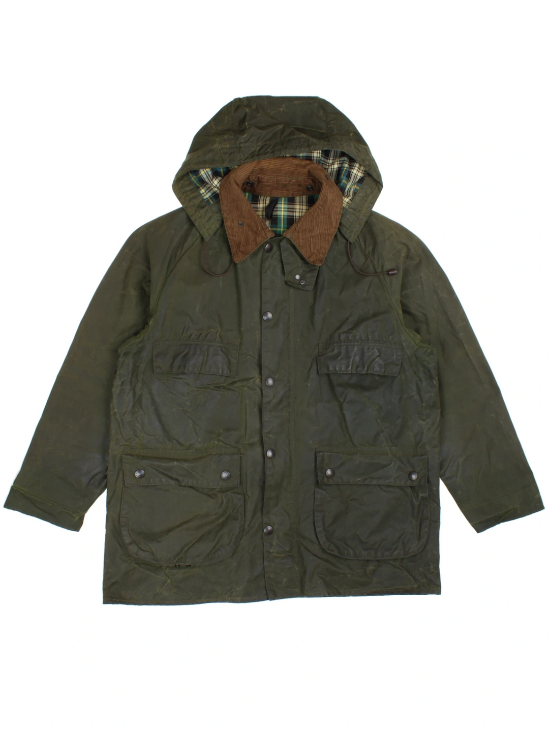 Barbour Beadle Wax Jacket (Size L) - VintageFolk