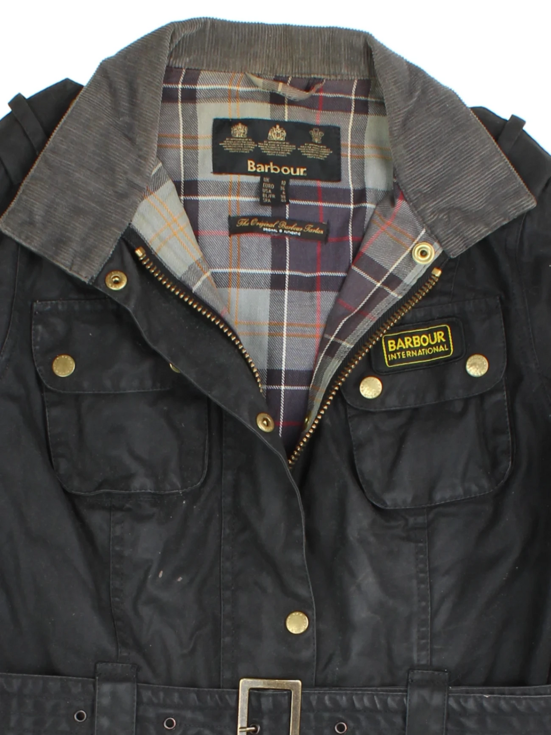 Barbour International Jacket (Size S) - VintageFolk