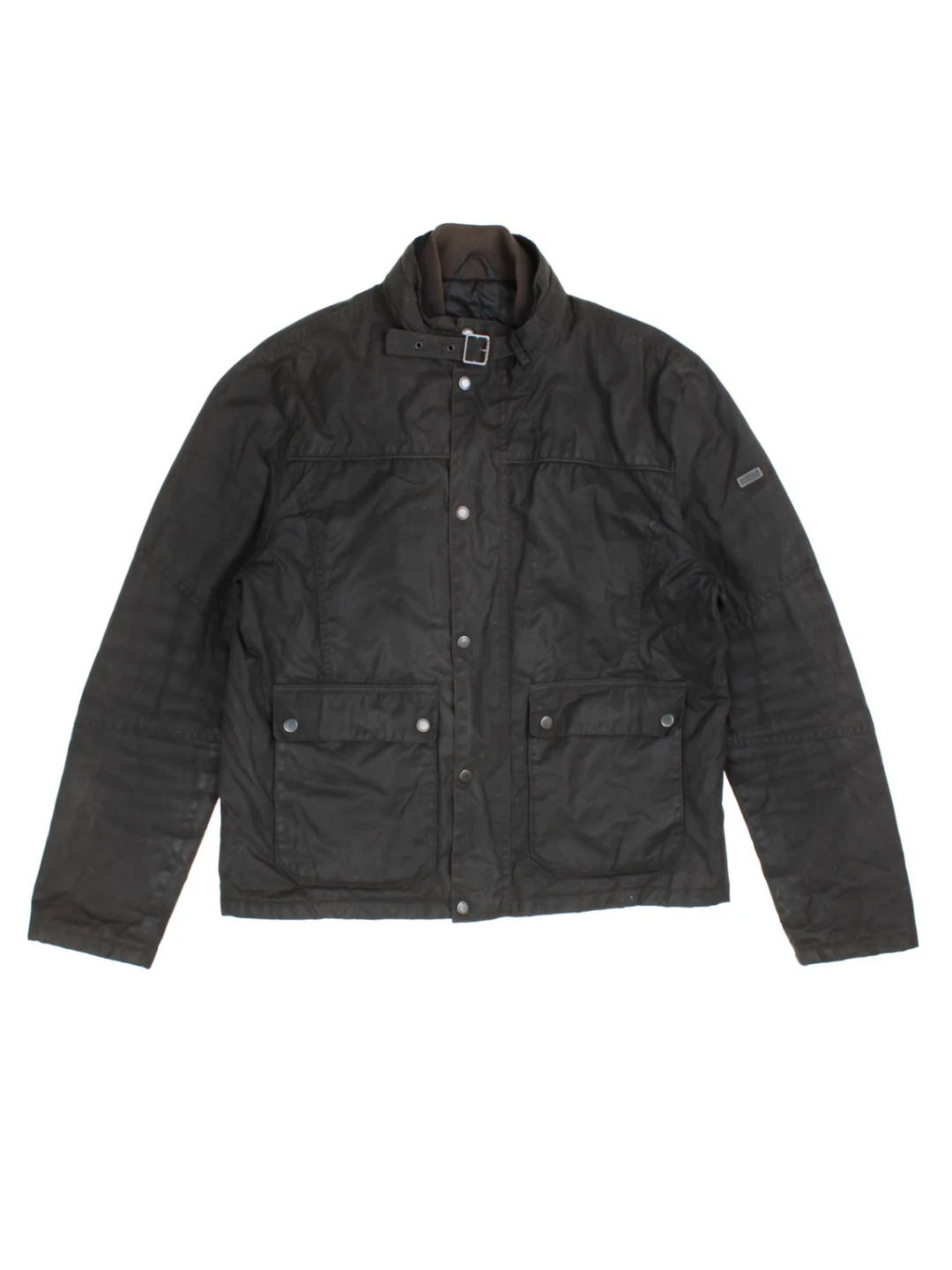 Barbour International Intel Wax Jacket (Size M) - VintageFolk