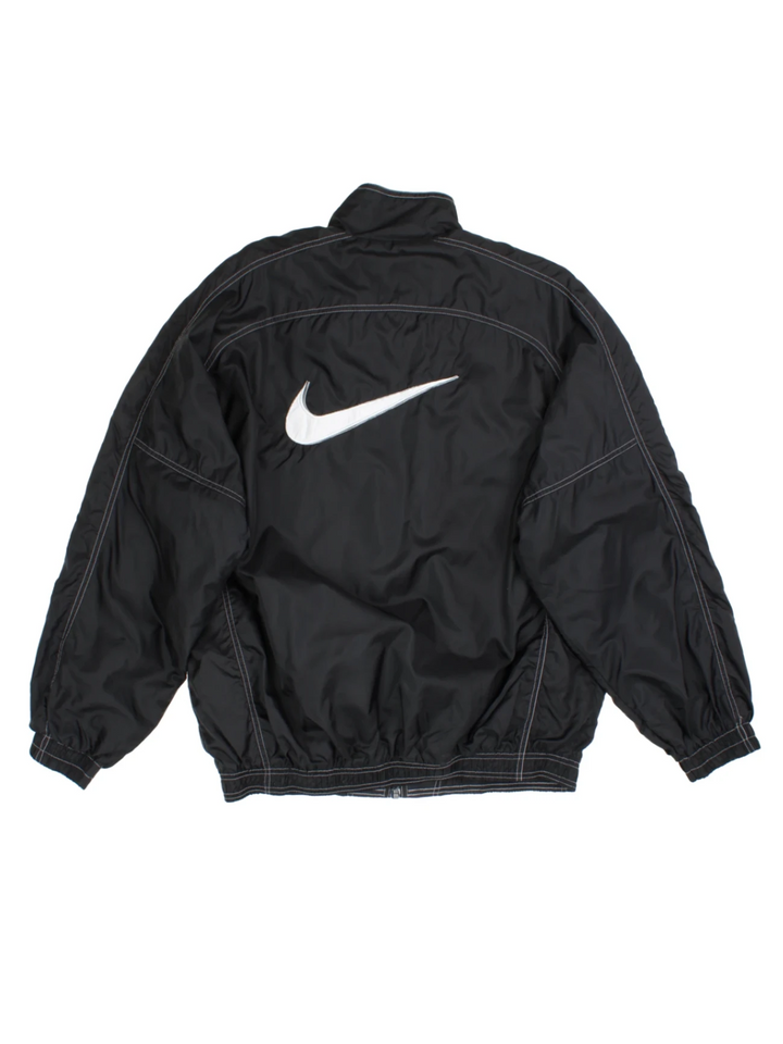 Y2K Nike Swoosh Windbreaker Jacket (Size L)