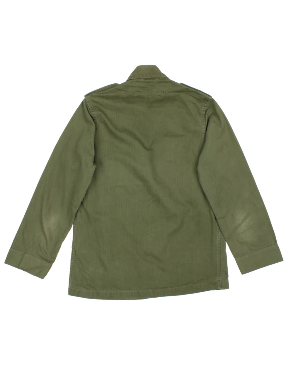 Dutch Army HBT Utility Shirt (Size S) - VintageFolk