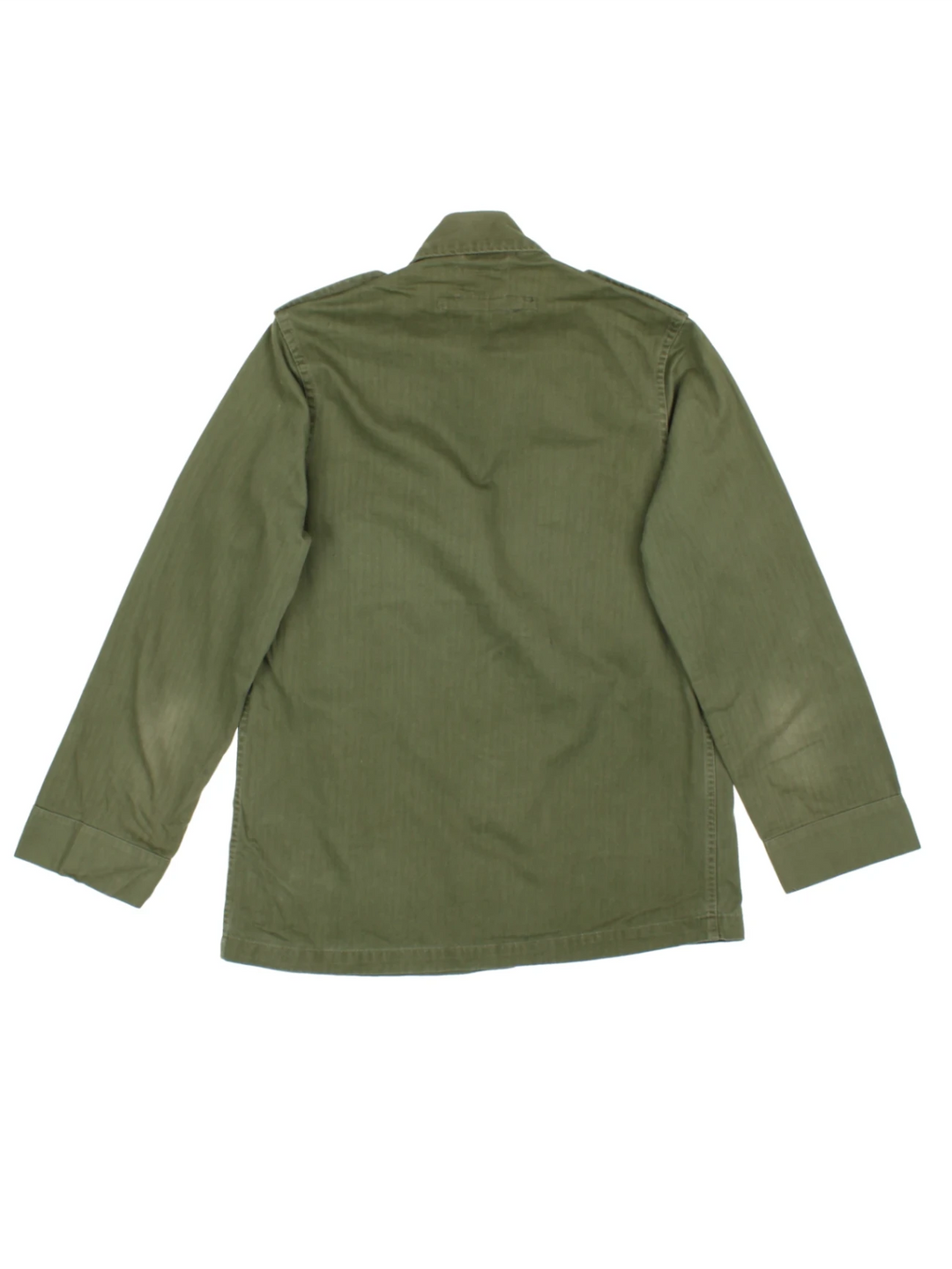 Dutch Army HBT Utility Shirt (Size S) - VintageFolk