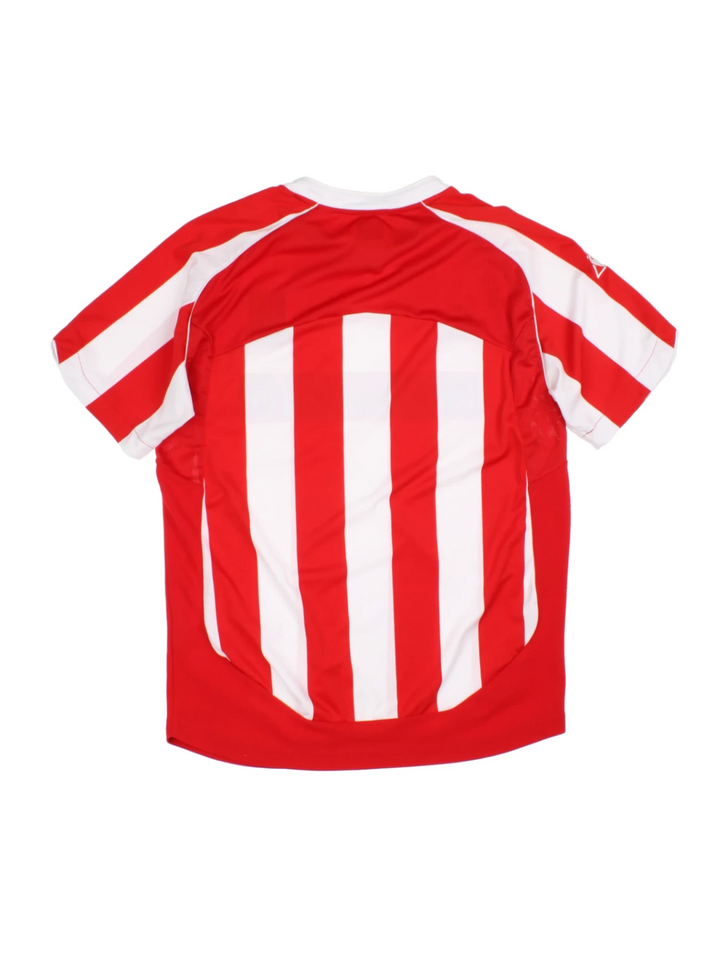 09-10 Le Coq Sportif Stoke City Home Football Shirt (Size M) - VintageFolk