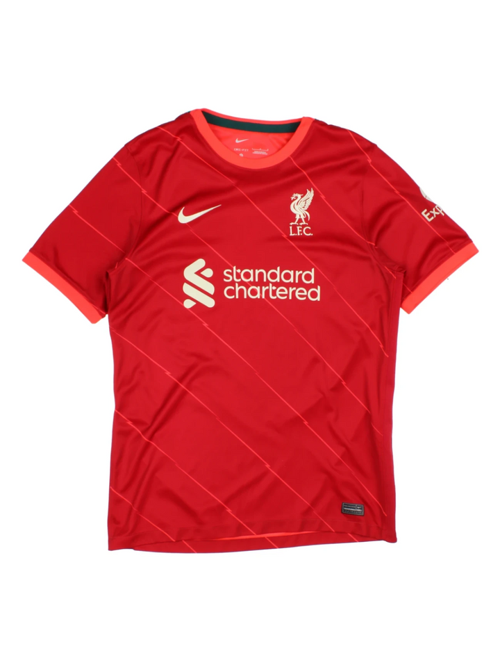 21-22 Nike Liverpool Home Football Shirt (Size M)