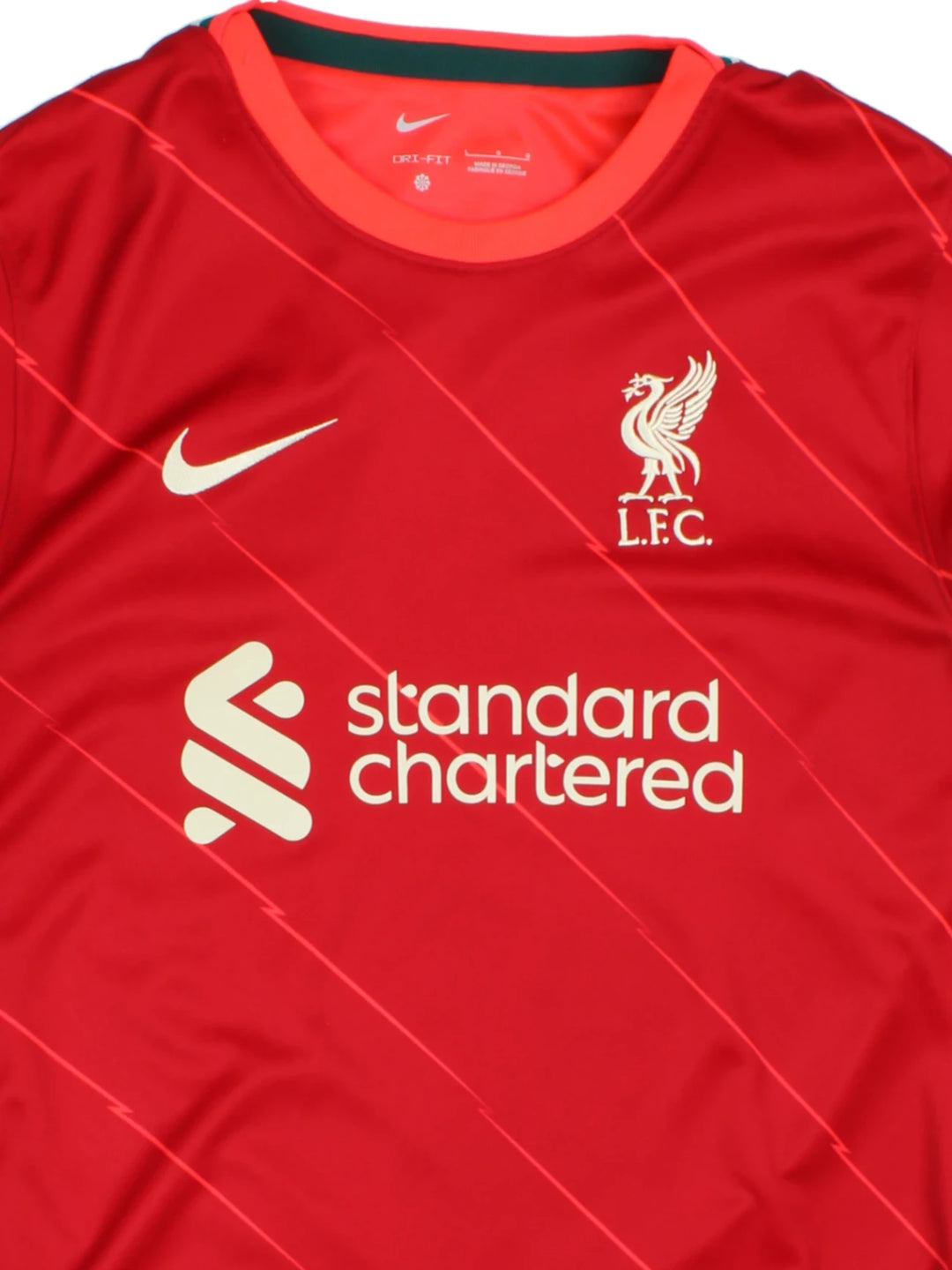 21-22 Nike Liverpool Home Football Shirt (Size M)