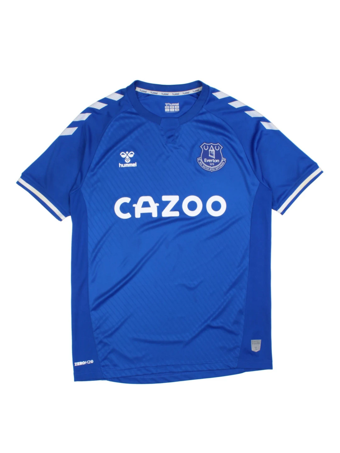 20-21 Hummel Everton F.C. Home Football Shirt (Size M) - VintageFolk