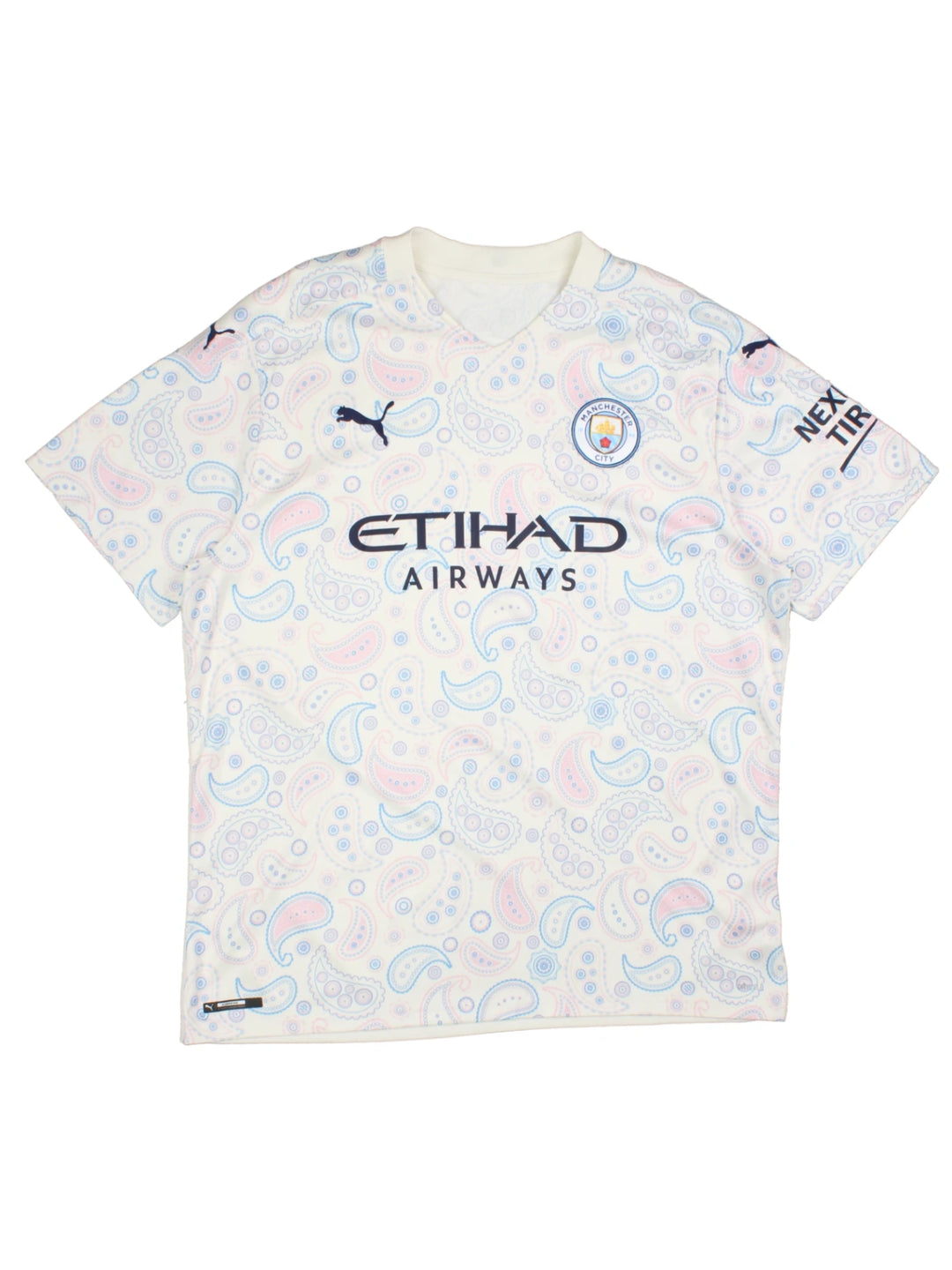 20-21 Puma Manchester City Third Football Shirt (Size XL) - VintageFolk