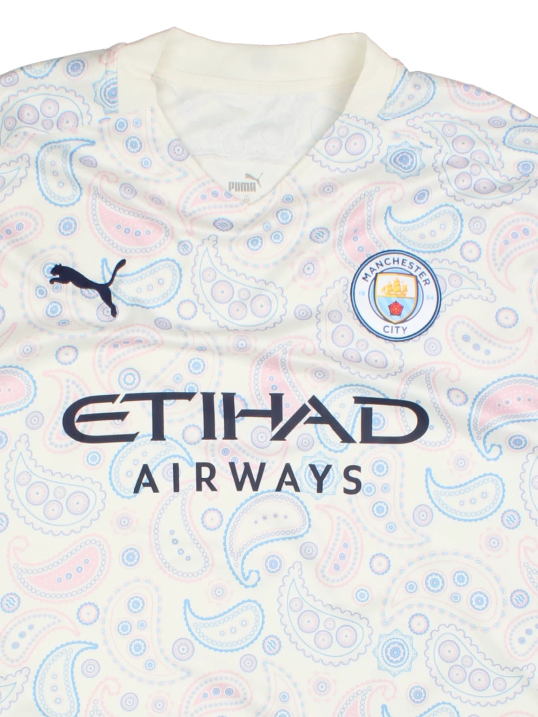 20-21 Puma Manchester City Third Football Shirt (Size XL) - VintageFolk