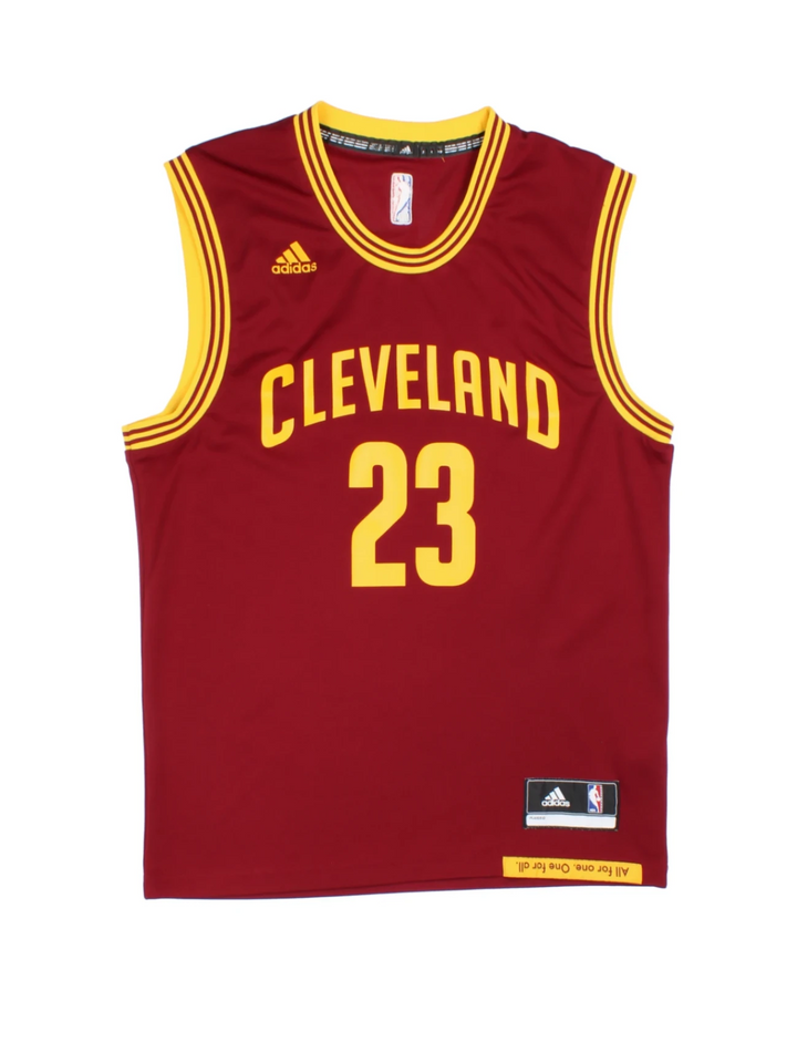 14-17 Adidas Cleveland Cavaliers Away NBA Jersey (Size S) - VintageFolk