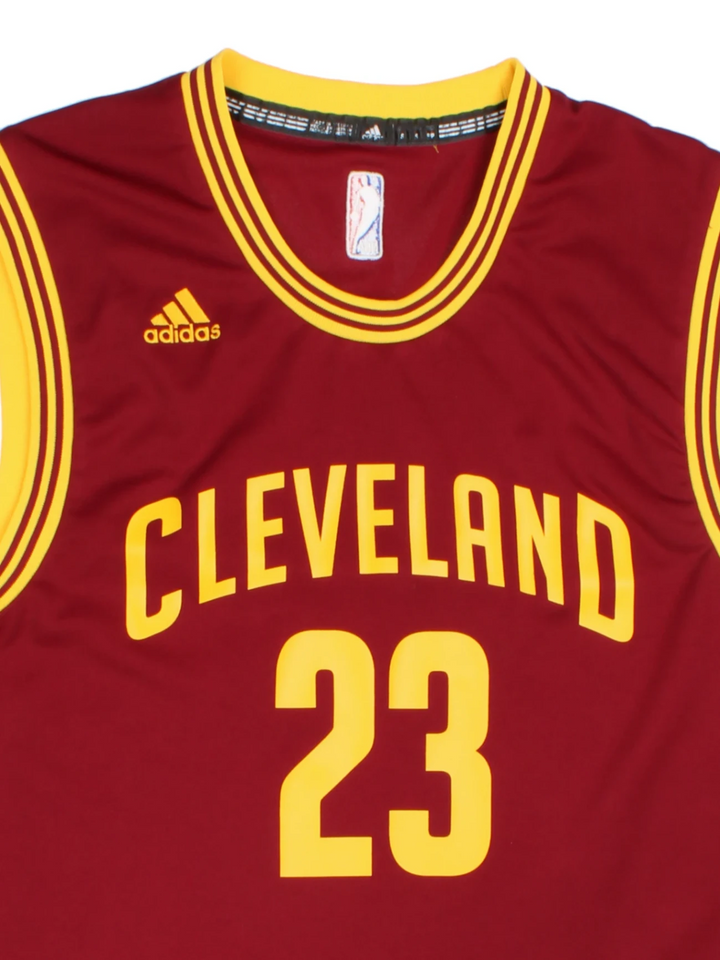 14-17 Adidas Cleveland Cavaliers Away NBA Jersey (Size S) - VintageFolk