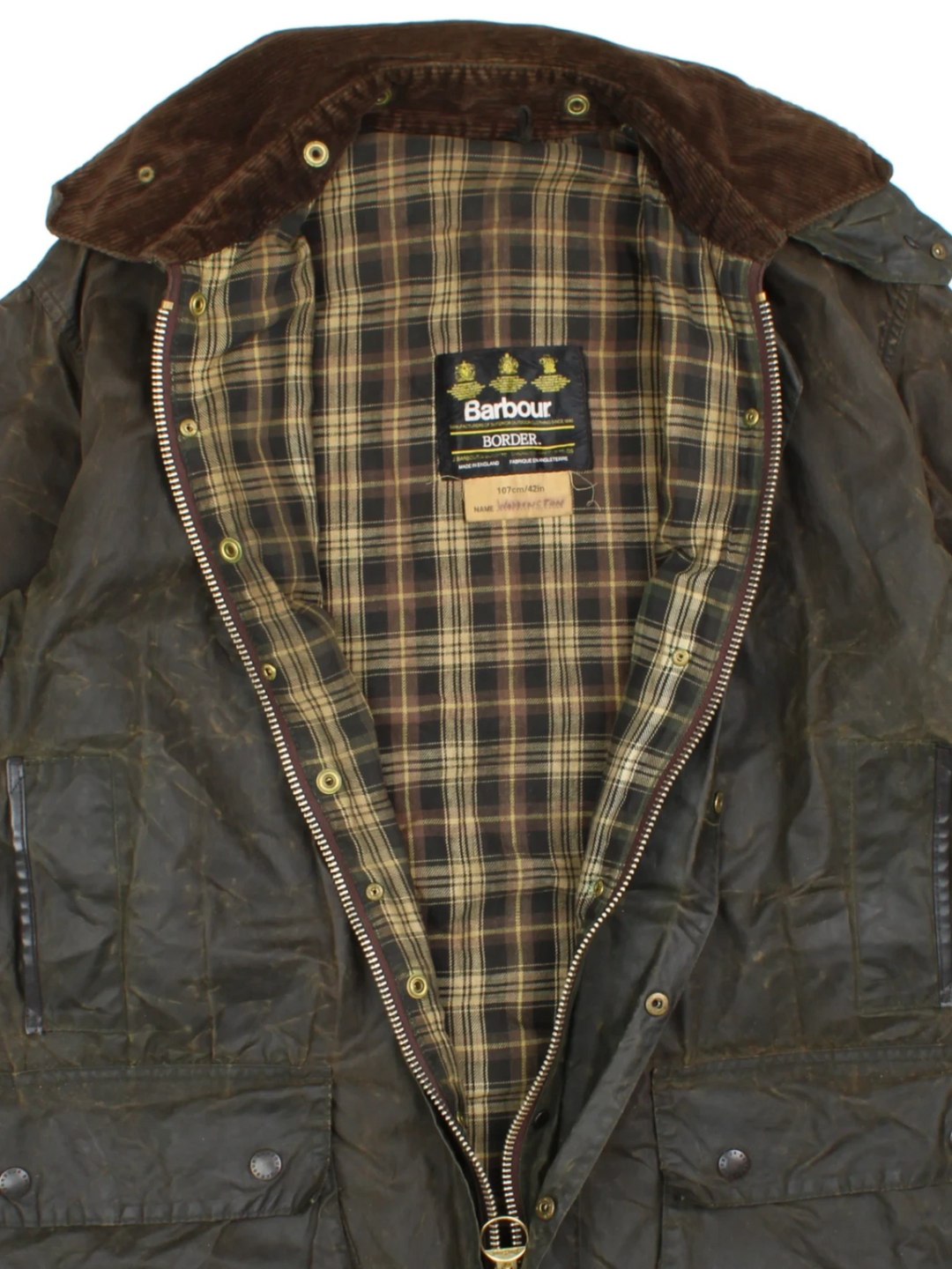 Barbour Boarder Wax Jacket (Size XXL) - VintageFolk