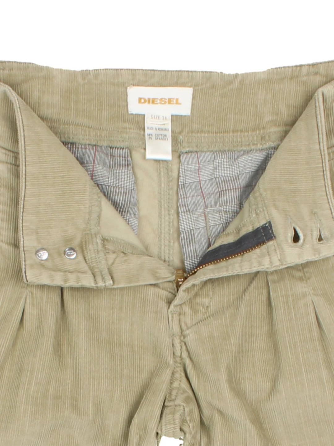 Y2K Diesel Shorts (Size XL) - VintageFolk