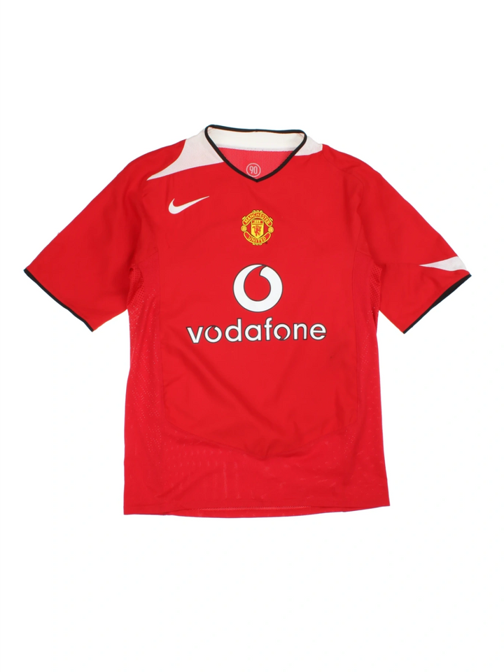04-06 Nike Manchester United Home Football Shirt (Size M)