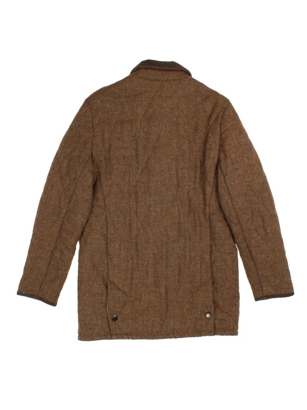 Barbour Quilted Shetland Tweed Jacket (Size S) - VintageFolk