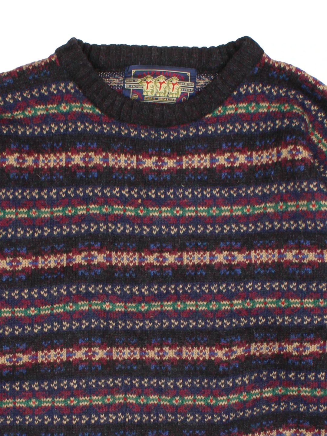 Ralph Lauren Fair Isle Jumper (Size L)
