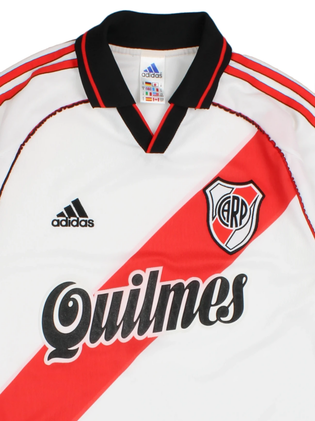 Adidas 00-02 River Plate Home Football Shirt (Size S) - VintageFolk