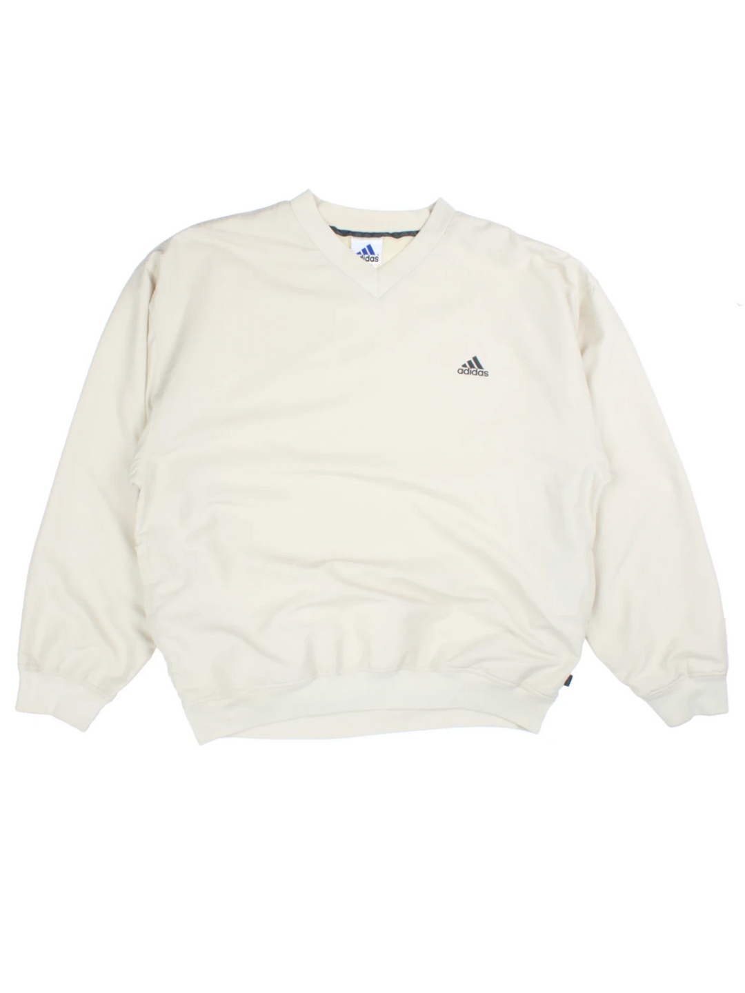 90's Adidas Drill Top (Size XL) - VintageFolk
