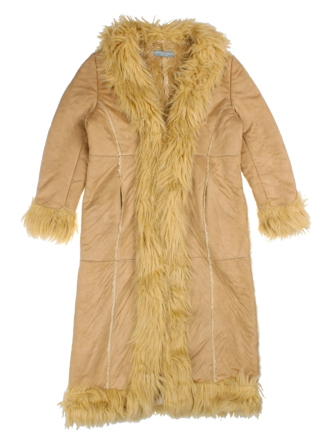 Y2K Afghan Coat (Size M) - VintageFolk